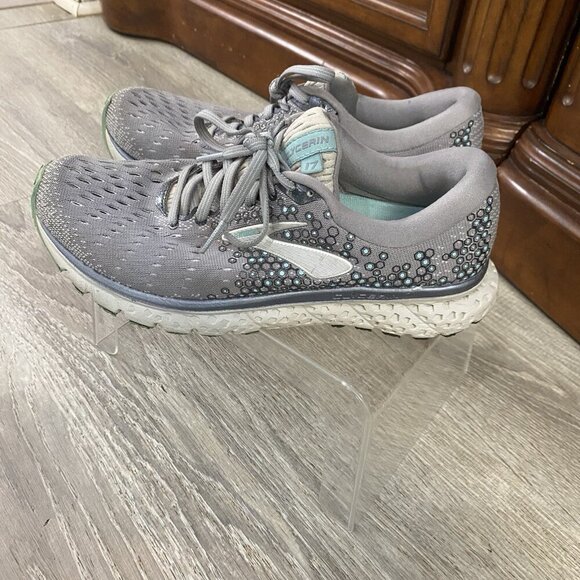 Brooks Shoes - Brooks‎ Womens Glycerin 17 1202831B070 Gray Running Shoes Sneakers Size 8 B